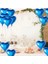 Metalize Mavi Kalp Folyo Balon 4