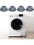 Buffer® Çamaşır Makinesi Sarsıntı Titreşim Ses Önleyici Kaydırmaz Ayak 4lü Set 1