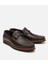 02AYH302950A480 ERKEK Deri Kahverengi Hafif Tabanlı Toka Detaylı Loafer 2