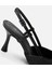 01AYH307450A100 KADIN Siyah Hasır Detaylı Arkası Açık Stiletto 5