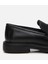 02AYH304700A100 ERKEK Deri Siyah Ultra Hafif Tabanlı Klasik Loafer 5