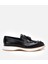 Masters 02AYH305220A100 ERKEK Deri Siyah Püskül Detaylı Loafer 1