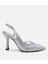 01AYH307490A210 KADIN Lame Taşlı Arkası Açık Stiletto 1