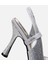 01AYH307490A210 KADIN Lame Taşlı Arkası Açık Stiletto 5