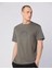 Logo Brian T-Shirt Erkek Gri Regular Fit Tişört 2