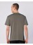 Logo Brian T-Shirt Erkek Gri Regular Fit Tişört 4