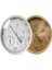 Gold 128 mm Analog Barometre Termometre Higrometre (Yurt Dışından) 3