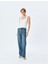 Slim Fit Kolsuz U Yaka Kadın Fitilli Atlet 1