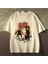 Beyaz Nuxok Baskılı Oversize T-Shirt 1