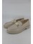 Bej Kadın Loafer Ayakkabı 69-707 3