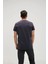 Solid T-Shirt Antrasit Basic Erkek Tişört 2