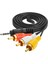 3.5 mm Stereo To 3 Rca Av Kablo 1.5 Metre 1