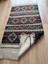 75X135 cm El Dokuma Türk Kilimi, Vintage Yün Halı, Mükemmel Durumda, Renkli Çiçek Deseni, Geleneksel Anadolu Halısı 2