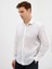 Erkek Modern Fıt Gömlek-Beyaz 5