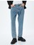 Normal Bel Düğmeli Straight Fit Kot Pantolon - Korban Jean 3