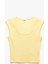 Slim Fit Pamuklu Kolsuz U Yaka Basic Crop Body 1