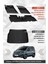 Citroen Berlingo 2019+ Uyumlu 4.5d Premium Havuzlu Oto Paspas ve Liner Marka 3D Bagaj Havuzu 1