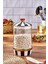 Porselen Cam Siyah Beyaz Battal Boy Kavanoz 2000 ml 1