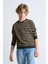 Alexandergardı Çizgili Bisiklet Yaka Çocuk Sweatshirt 3