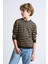 Alexandergardı Çizgili Bisiklet Yaka Çocuk Sweatshirt 4