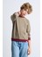Alexandergardı Çizgili Bisiklet Yaka Çocuk Sweatshirt 1
