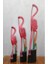 Ahşap 3'lü Flamingo Seti 1