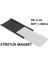 Kanallı Raf Magneti, En: 5 Cm, Boy: 1 Metre Etiketlik, Şerit Mıknatıs, Esnek Magnet, 3