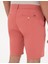 Erkek Pembe Slim Fit Dokuma Şort 50284273-VR186 6