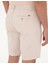 Erkek Bej Slim Fit Dokuma Şort 50284277-VR011 6
