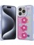 Apple Iphone 15 Pro Kılıf Sim Süslemeli ve Figürlü Parlak Dipy Premium Silikon Kapak 1