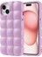 Apple iPhone 15 Kılıf Puf Tasarımlı Puffcase Esnek Silikon Kapak 1
