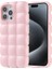Apple iPhone 15 Pro Max Kılıf Puf Tasarımlı Puffcase Esnek Silikon Kapak 1