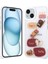 Apple iPhone 14 Plus Kılıf Sim Süslemeli ve Figürlü Parlak Dipy Premium Silikon Kapak 1