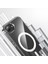 iPhone 16E Magsafe Kılıf Sert Şeffaf Clearsafe Süper Silikon Kapak 5