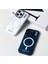 iphone 15 Pro Max Kılıf Buzlu Magsafe Succınct Young Mat Kılıf Kapak Sert Buzlu - Siyah 3
