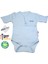 Sema Baby Yarım Kol Kaşkorse Badi (Body) - Mavi 6-12 Ay 7