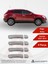 Nissan Qashqai Suv Kapı Kolu 4 Parça 2007-2014 Krom Paslanmaz Çelik 1