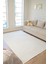 Vola 2906 Yumuşak Dokulu Modern Salon Mutfak Koridor Halısı Krem Tozumaz Makine Halısı 80x150 1