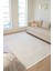 Vola 2901 Yumuşak Dokulu Modern Salon Mutfak Koridor Halısı Krem Tozumaz Makine Halısı 100 x 200 1