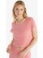 Kadın T-Shirt 60549 - Pembe 1