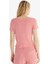 Kadın T-Shirt 60549 - Pembe 2