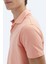 Somon Düz Polo Yaka %100 Pamuk T-Shirt 4