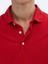 Kırmızı Düz Polo Yaka %100 Pamuk T-Shirt 5