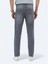 Gri Slim Fit Denim Pamuk Karışımlı Pantolon 4