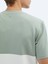 Yeşil Düz Bisiklet Yaka T-Shirt 5