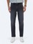 Antrasit Slim Fit Denim Pamuk Karışımlı Pantolon 2
