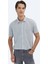 Gri Desenli Regular Fit Casual Gömlek 1