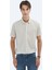 Bej Desenli Regular Fit Casual Gömlek 1
