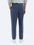 Lacivert Düz Dokuma Jogging Fit Casual Pamuk Karışımlı Pantolon 5