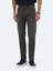Kahverengi Slim Fit Denim Pamuk Karışımlı Pantolon 2
